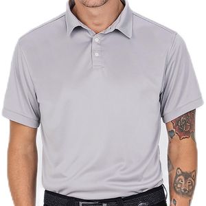 Func Factory mannen Poloshirt Mac zilvergrijs maat XXL