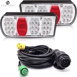 Equivera Aanhanger Verlichting - Aanhanger Verlichting Set - Aanhanger Licht - Verlichting Aanhanger