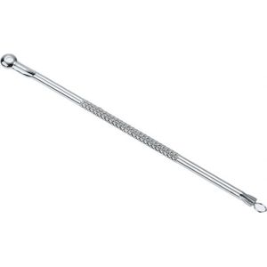 Scoby - Mee-eter Verwijderaar - Comedonenlepel - Blackhead Remover - RVS - Zilver