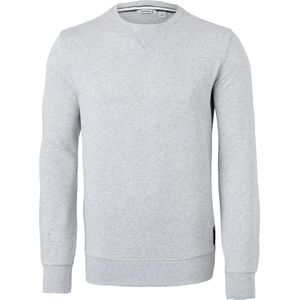 Björn Borg crew neck sweater sweatshirt (dik) - lichtgrijs melange -  Maat XL