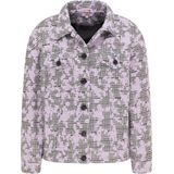 MYMO Tussenjas  lila / zwart / wit