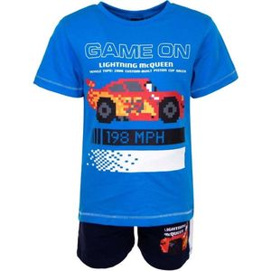 Disney Cars Set - Game On - Blauw - Maat 122/128 (tot 8 jaar)