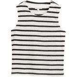 TOM TAILOR - Top - Zwart/Wolwit - Blousetop