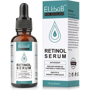 Retinol Serum gezicht-Gezichtsverzorging-huidversteviging-anti rimpel-Vitamine E-Tegen grove poriën-pigmentvlekken verwijderen