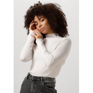 Ydence Knitted Top Kit Tops & T-shirts Dames - Shirt - Beige - Maat XL
