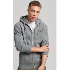 Superdry - Vintage Logo - Hooded Sweatshirt - Met Rits - Geborduurd