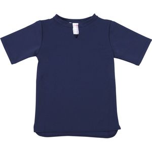 Petit Crabe UV werend Zwemshirt Kinderen korte mouwen Ster - Donkerblauw - Maat 140-146