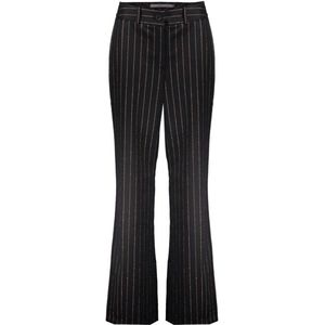 Geisha - 51583 - Pantalon - Zwart/Brons - Pinstripe Met Lurex