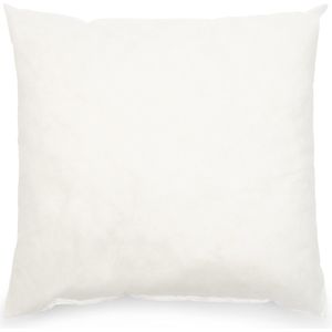 Riviera Maison Binnenkussen 50x50, Kussenvulling donsveren - Feather Inner Pillow - Wit - Polyester, Donsveren