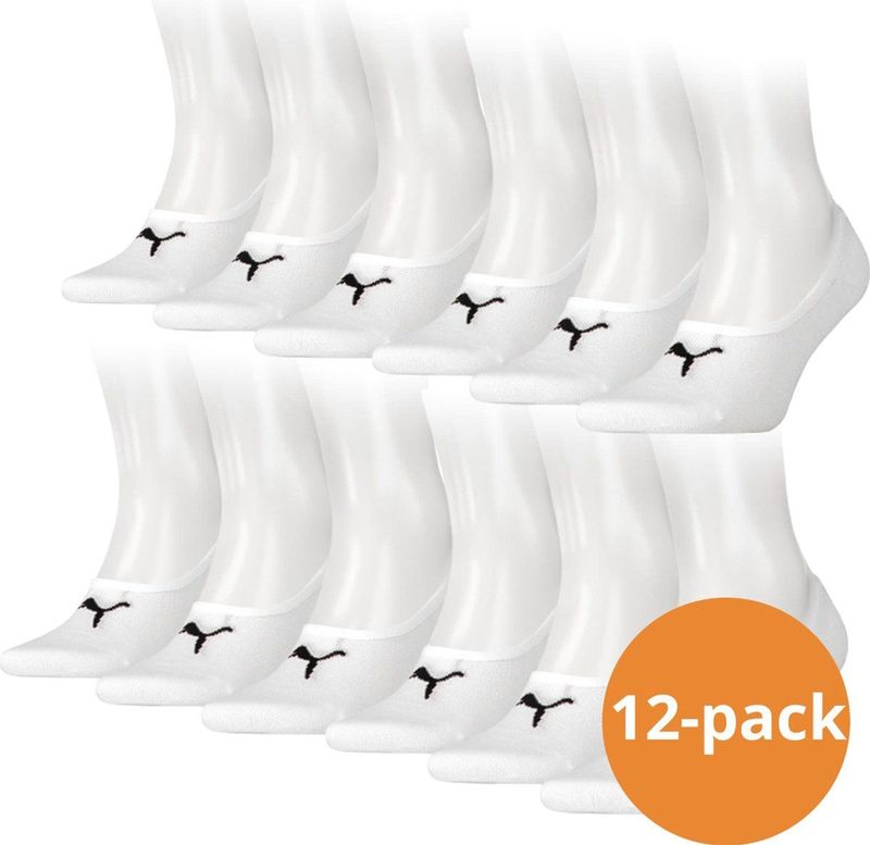 Puma - Footies - Wit - 12-pack Unisex