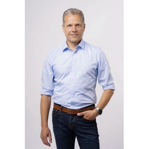 Marvelis Men´s Shirt Body Fit Extra Long Sleeve MV679969 - Navy - 42