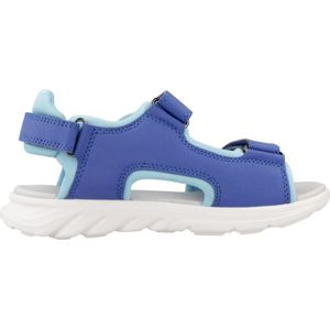 Geox - Airadyum - Sandalen - Blauw - Lycra - Klittenbandsluiting