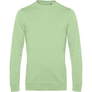 2-Pack Sweater 'French Terry' B&C Collectie maat XS Light Jade/Groen
