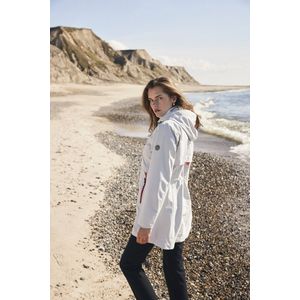 Frandsen Waterproof Parka Jacket Licht Grijs marine Maat 46