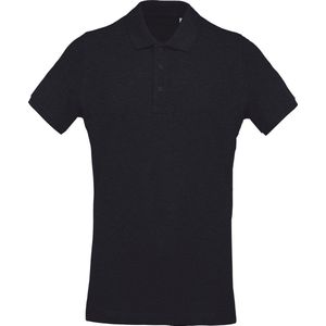 Kariban Menselijk Biologisch Pique-Pique-Poloshirt (Franse Marine Heide)