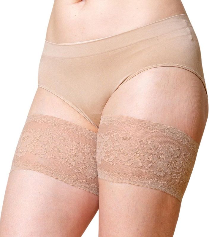 Bandelettes Original - Bovenbeenbanden - Peony Beige - Anti-Schuur & Antislip