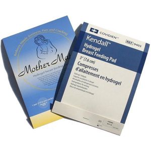 Kendall Hydrogel Pads Tepelbeschermers – Borstvoeding - Tepelverband - Pijnverlichting en herstel - Kapotte en Pijnlijke tepels Herbruikbaar – 2 stuks