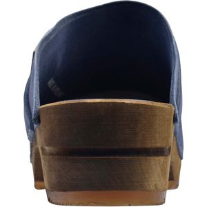 Sanita Damen Clogs Wood-Urban Open 453062 Dove Blue-36