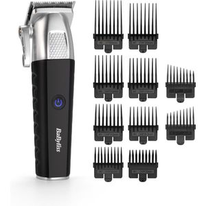BaByliss - Lithium Power Tondeuse - Draadloos - RVS Messen - 10 Opzetkammen