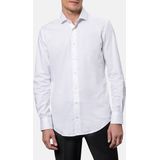 Pierre Cardin - Overhemd Tailored Fit Henry Cotton/Stretch - Wit