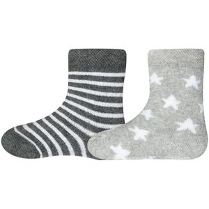 Ewers Thermo kinder sokken - set van 2 paar - maat 19-22