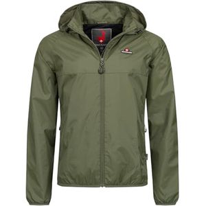 Regenjas voor heren met capuchon voor outdoor en vrije tijd