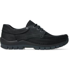 Wolky - UP2-MEN - Comfortschoenen - Zwart - Nubuck