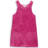 TOM TAILOR - Jurk - Pink - Fluweel/Nicky Velours - Mouwloos - Lang/maxi