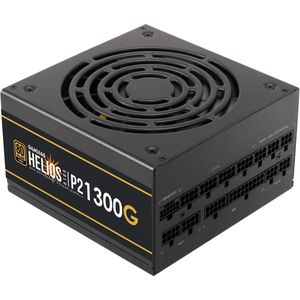 PC ATX Voeding Intern 1300 Watt GOLD Volledig Modulair - 80Plus GOLD 1300W PSU Computer Power Supply Sleeved Cables - 8x 6+2 PIN aansluiting voor videokaart - ATX12V v3.1 Compatible - Gamdias HELIOS P2A-1300G