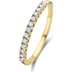 Isabel Bernard - De la Paix Madeline - Gouden Ring - 14 Karaat - Diamant 0.18 Karaat