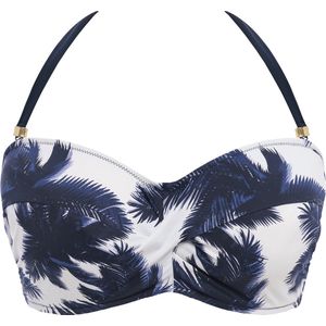 Fantasie Carmelita Avenue UW Twist Bandeau Bikini Top Dames Bikinitopje - Maat 85G (EU)