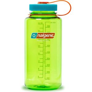 Nalgene Wide-Mouth Bottle - drinkfles - 32oz - BPA free - SUSTAIN - Pear