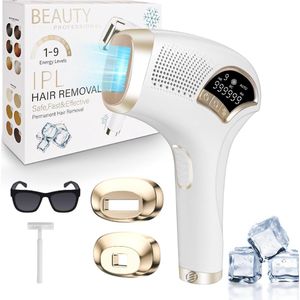 Equivera Laser Ontharingsapparaat - Laser Ontharing - Ontharingslaser - Ontharen voor Thuis - Epilator - Epileerapparaat