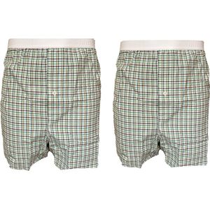 Embrator mannen Boxershorts 2-stuks geruit maat 4XL