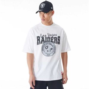 New Era - NFL Helmet Graphic - Oversized T-shirt - Wit - Korte Mouwen