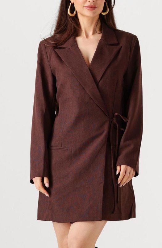 Ydence - Jurk WS2501 - Bruin - Dames Jurk