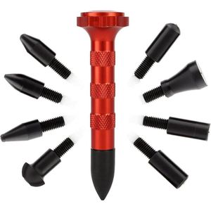 Tap Down Knockdown Tool - Verfloze Dent Reparatie Hagel Removal Tools w/9 Heads .