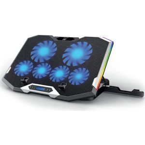 ASsentials® Laptop Koeler - Laptopstandaard - Cooling Pad - Inclusief Telefoonhouder