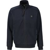 Lerros - Sweatjack - Classic Navy - Heren - Sportieve Structuur