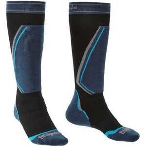 Bridgedale - Retro Fit Merino Performance - Lange Sokken - Zwart