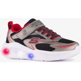 Skechers - Meteor-Lights - Sneakers - Grijs - Uitneembare zool