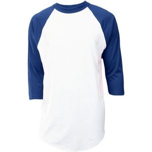 Soffe - Baseball Shirt  - Heren - ¾ mouw - Donkerblauw - Large