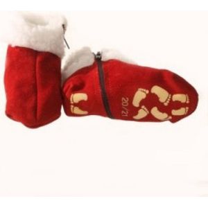 Baby slof rood 22/23 14cm