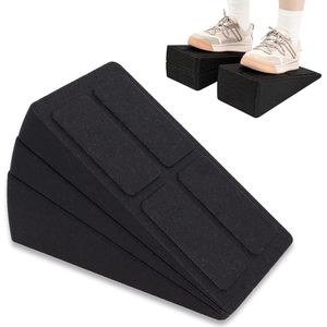 Kuitbrancard & kniebrancard set van 3, Liebscher en Bracht, kuittrainer, kniewig, kuitbrancardwig, mobilisatiewig voor kuitbrancard, schuine plank voor het strekken van de achillespees