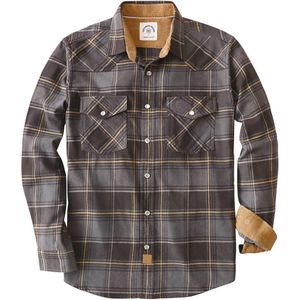 Flanellen overhemd voor heren met lange mouwen - Casual, comfortabel, vintage en geruit