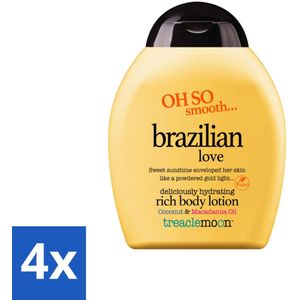 Treaclemoon – Bodylotion – Brazilian Love – 250 ml - Voordeelverpakking - 4 stuks