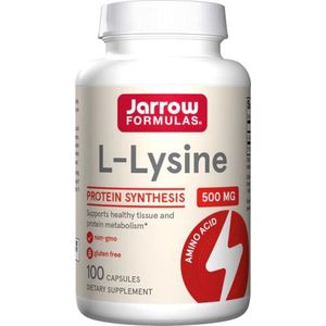 Jarrow Formulas L-Lysine 500 mg (100 capsules)