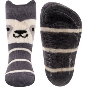 Antislipsok Ewers met Wasbeerhoofd - Grijs-18/19