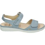 Ganter - 200123 Gina - Sportieve Sandalen - Lichtblauw - Dames - Leer