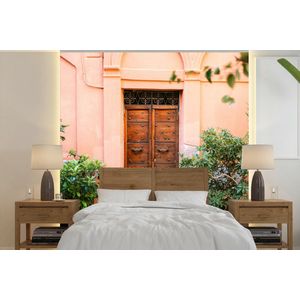 Deur - Hout - Planten - Groen - Behangpapier